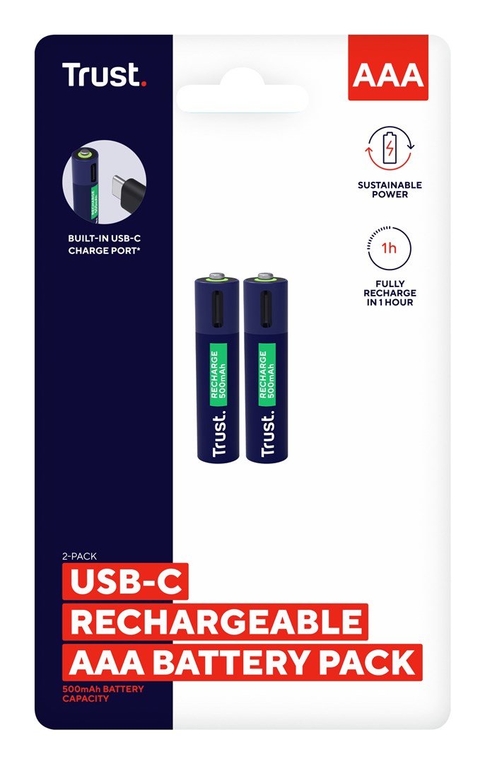 Trust 25585 husholdningsbatteri Genopladeligt batteri AAA #9