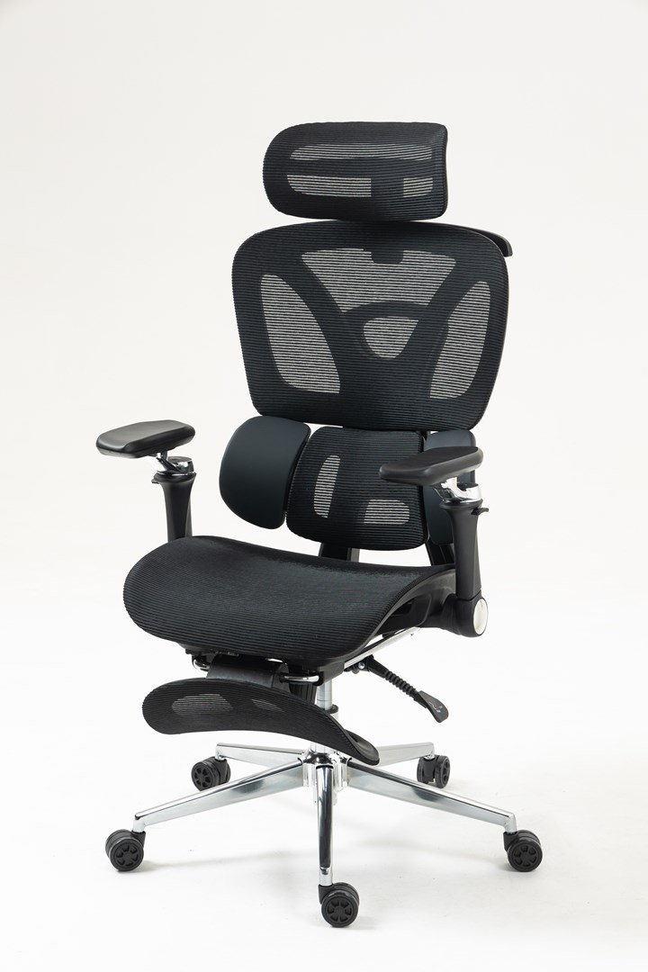 Activejet ergonomisk kontorstol YK848 sort #6