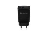 NATEC RIBERA GAN OPLADER 1X USB-A + 1X USB-C 30W SORT #9