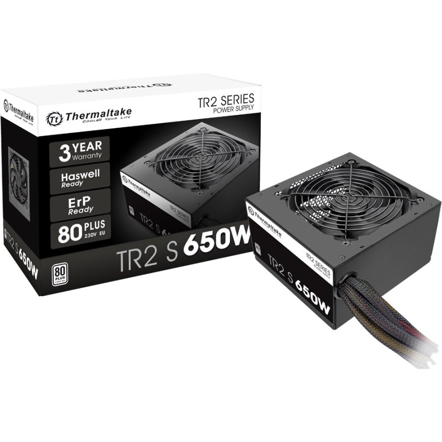 Thermaltake TR2 S 650W enhed til str�mforsyning 20+4 pin ATX ATX Sort #10