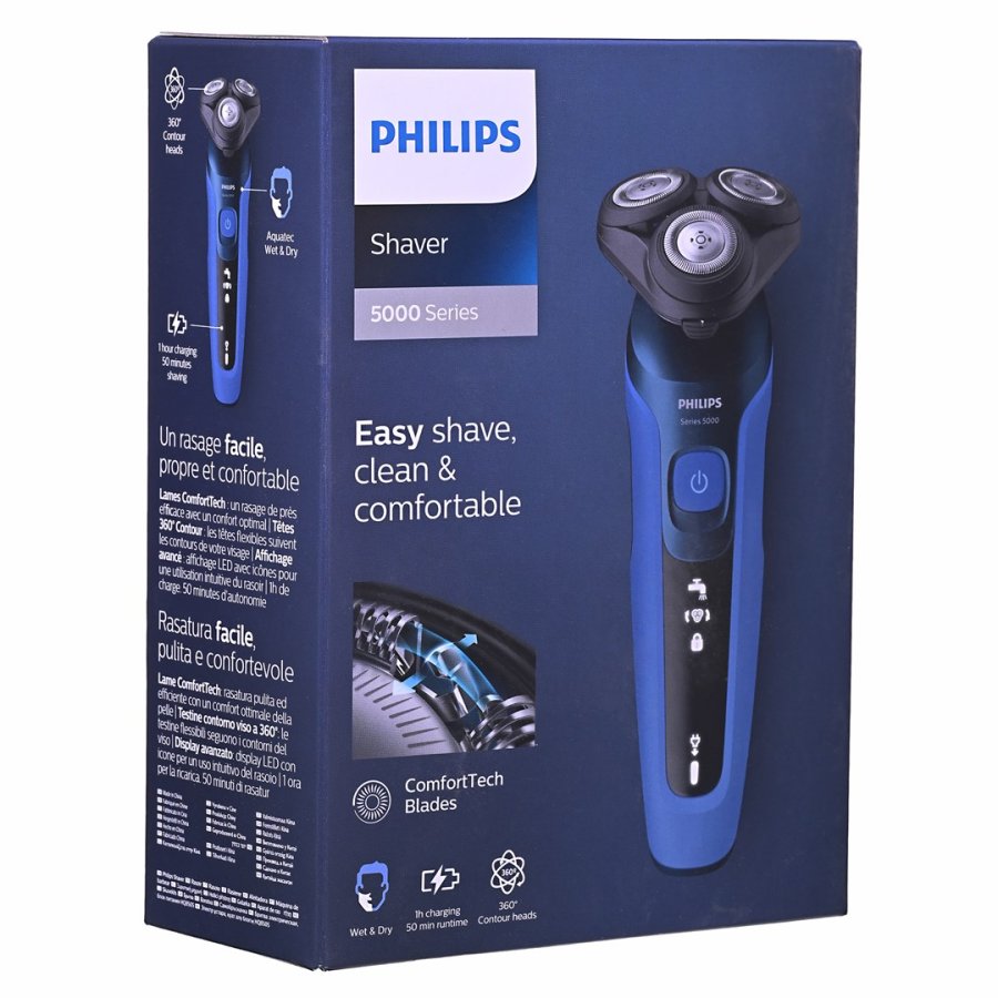 Philips SHAVER Series 5000 Vd og tr elektrisk shaver med ComfortTech-skr #23