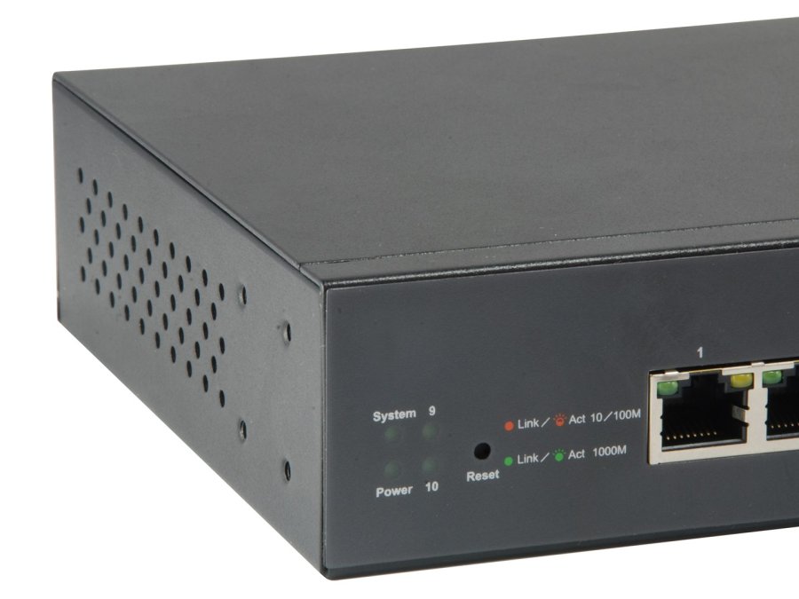 LevelOne GEP-1051 netv�rksswitch Administreret L2/L3/L4 Gigabit Ethernet (10/100/1000) Str�m over Ethernet (PoE) Sort #3