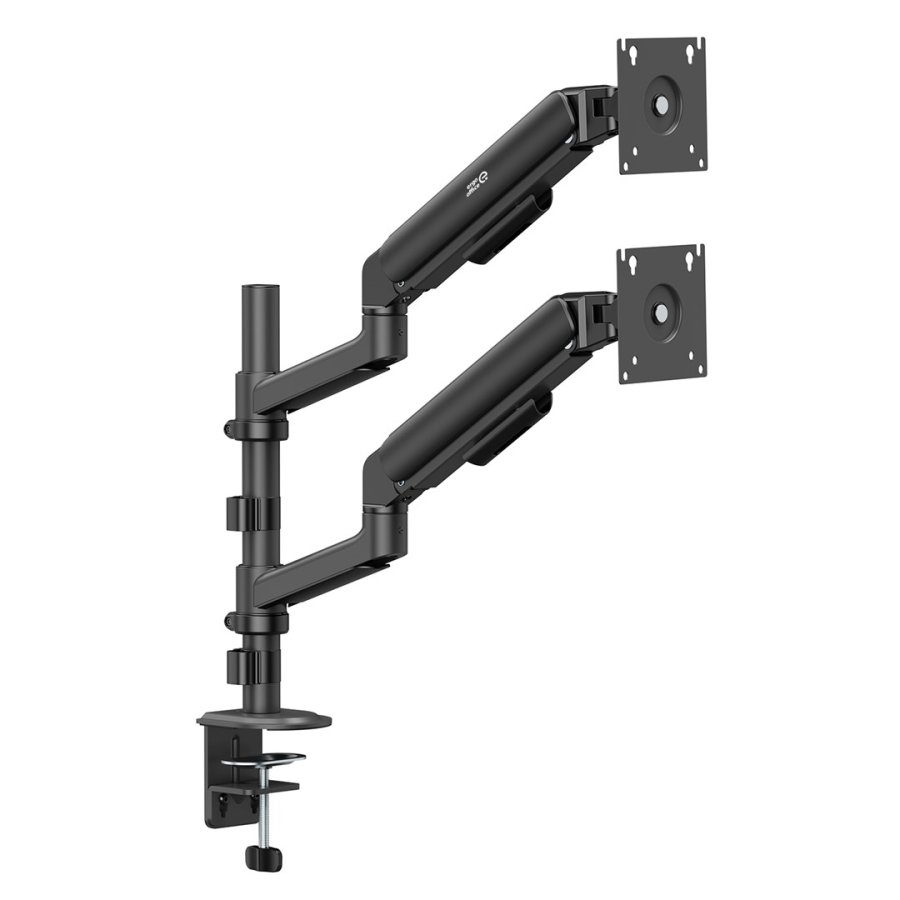 Ergo Office-holder/oph�ng til 2 sk�rme, gasfjeder, 17