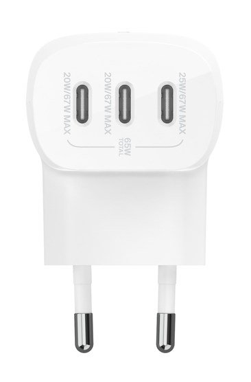 Belkin WCC002VFWH oplader til mobil enhed Laptop, Smartphone, Tablet Hvid Vekselstrm Hurtig opladning Indendrs #3