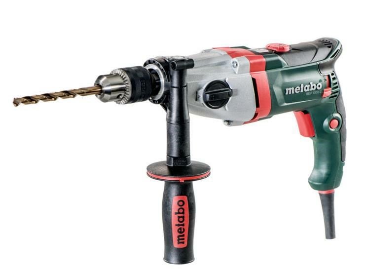 METABO. BEV 1300-2 DRILL 1300W 2-SPEED GEAR CHUCK #4