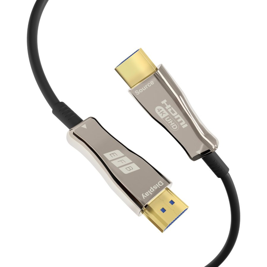 EFB Elektronik HDMI-20-00007 HDMI-kabel 10 m HDMI Type A (Standard) Sort, Rustfrit st�l #5