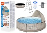 Bestway 20079 swimmingpool til over jorden Indrammet pool #1
