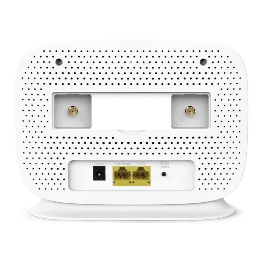 TP-Link TL-MR105 trdls router Hurtigt ethernet Enkelt band (2,4 GHz) 4G Hvid #3
