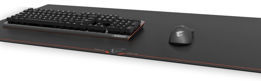 GIGABYTE AMP900 Gaming musemtte Sort, Orange #10