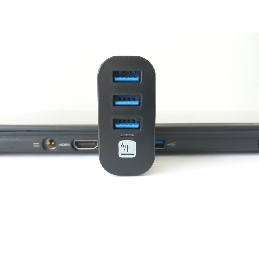 Techly IUSB3-HUB3-ROTB interface hub USB 3.2 Gen 1 (3.1 Gen 1) Type-A 5000 Mbit/s Sort #4