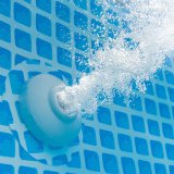 Intex 26166 swimmingpool til over jorden Oppustelig pool Rund 12430 L Bl #6