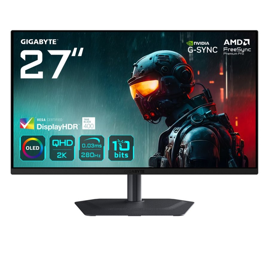 MONITOR GIGABYTE OLED 27 MO27Q2A 280Hz #1