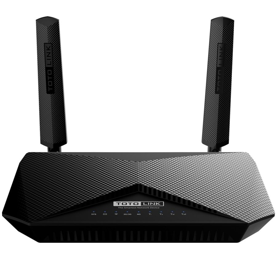 TOTOLINK LR1200 Router WiFi AC1200 Dual Band trdls router Hurtigt ethernet Dual-band (2,4 GHz / 5 GHz) 4G Sort #1