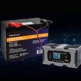 Qoltec 52493 Lader 12V 10A | Ensretter med reparationsfunktion til AGM GEL LiFePO4 batteri | LCD #5