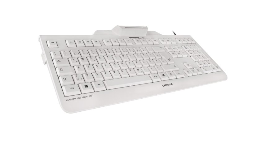 CHERRY KC 1000 SC tastatur Kontor USB QWERTZ Tysk Gr� #3