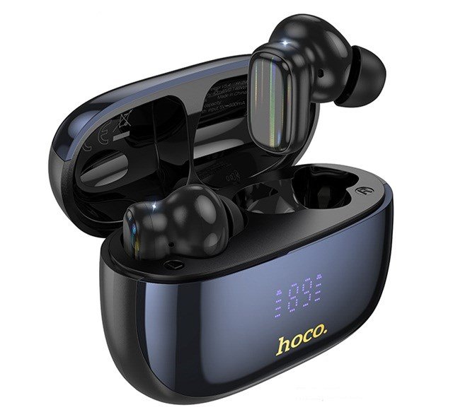 Hoco EQ20 Rhyme Trdlst headset i rerne Opkald/musik Bluetooth Sort #1