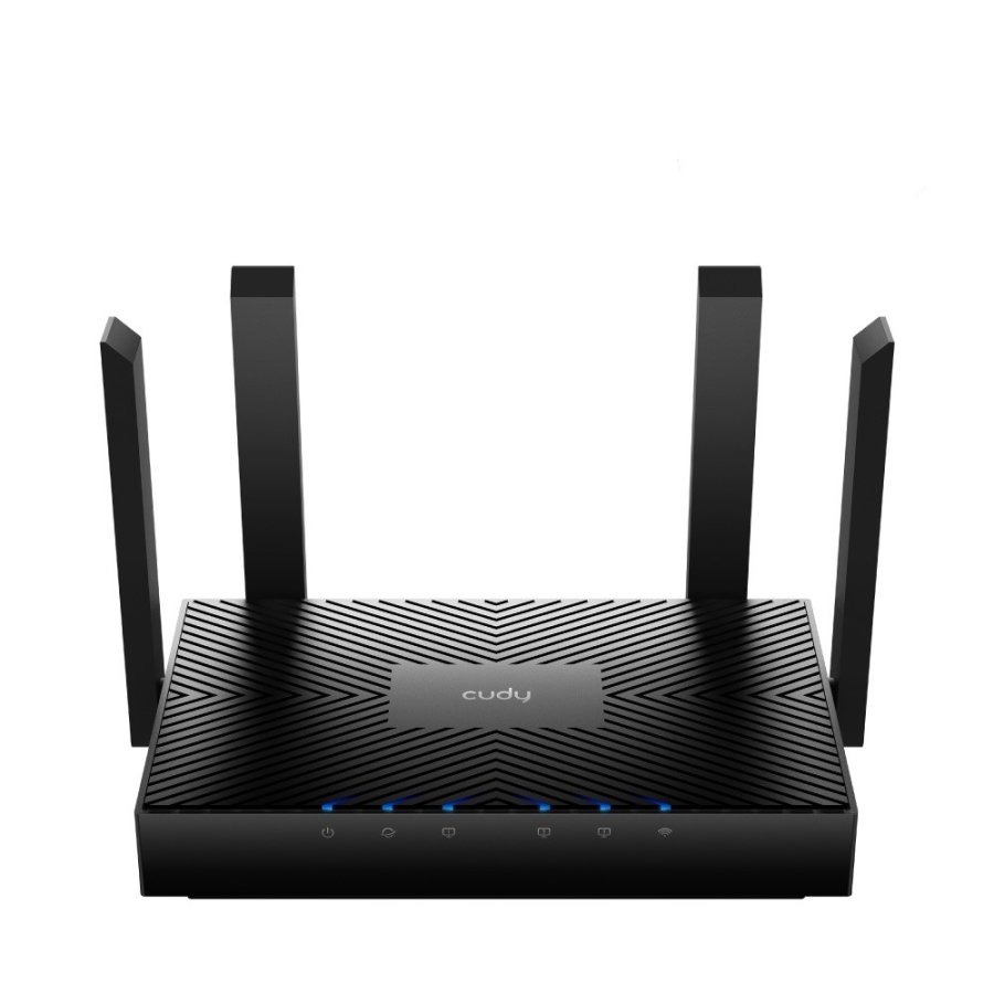 Cudy WR3000 trdls router Gigabit Ethernet Dual-band (2,4 GHz / 5 GHz) Sort #1
