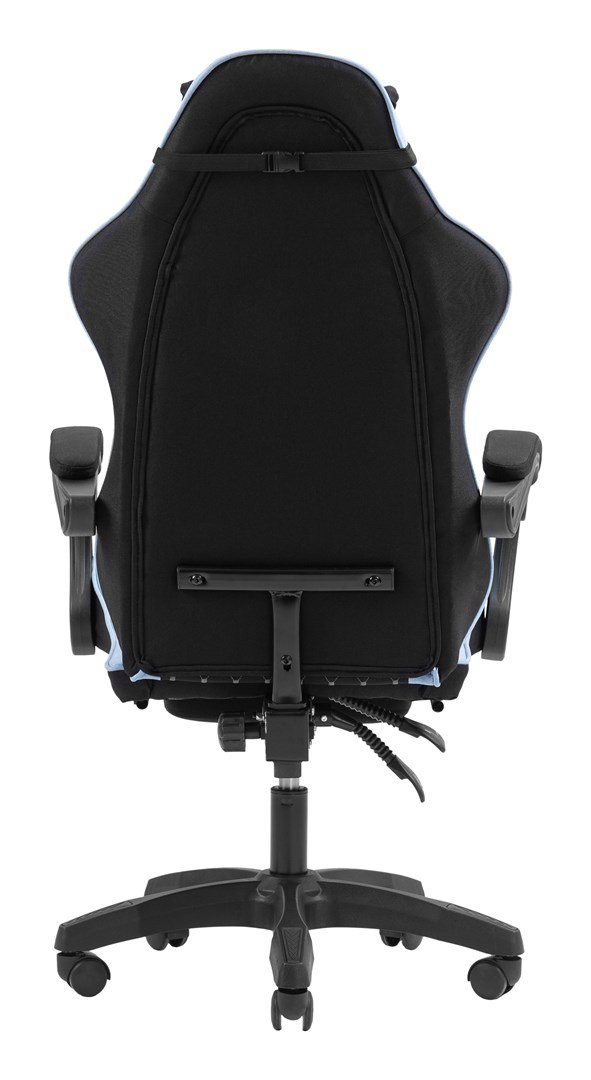 Mars Gaming MGC-X Fabric PC gamingstol Polstret s�de Sort, Bl� #9