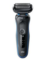 Braun Series 5 51-B1820s Folie shaver Sort, Bl� #1