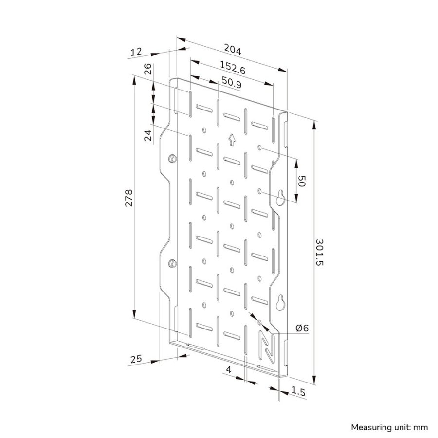 Neomounts AWL05-750BL tilbehr til tv-montering #3