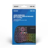 Savio SAVMKW-04 tastatur til mobil enhed QWERTY US engelsk USB Type-C Sort #10