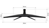 JAPANNEXT JN-IPS340UWQHD60C-C65W-HS computersk�rm 86,4 cm (34