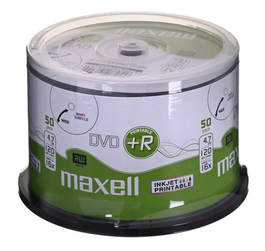 Maxell DVD+R 4.7GB 50pcs 4,7 GB 50 stk #1