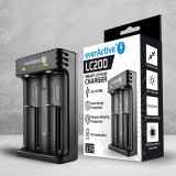 Batterioplader til genopladelige Li-ion-batterier everActive LC-200 #13