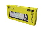 HATOR Skyfall Wireless 80 tastatur Spil USB + RF Wireless + Bluetooth QWERTY US engelsk Sort, Hvid #16
