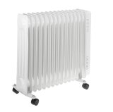 Adler AD 7819 varmeapparat Indendrs Hvid 2500 W Olie elektrisk omrdevarmer #3