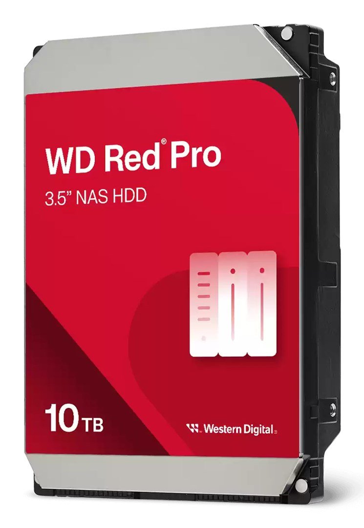 Western Digital Red Pro harddisk 10 TB 7200 rpm 512 MB 3.5