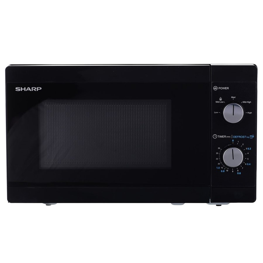 Sharp YC-MS01E-B mikroblgeovn Bordplade Solo mikroovn 20 L 800 W Sort #2