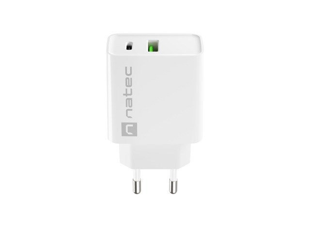 NATEC NETVRK OPLADER RIBERA USB-A+USB-C 20W PD #7