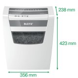 Leitz IQ Home Office P-4 papirmakulator Delvist makulering 22 cm Hvid #4