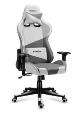 Huzaro Force 6.2 PC gamingstol Spand (vugge) sde Gr, Hvid #17