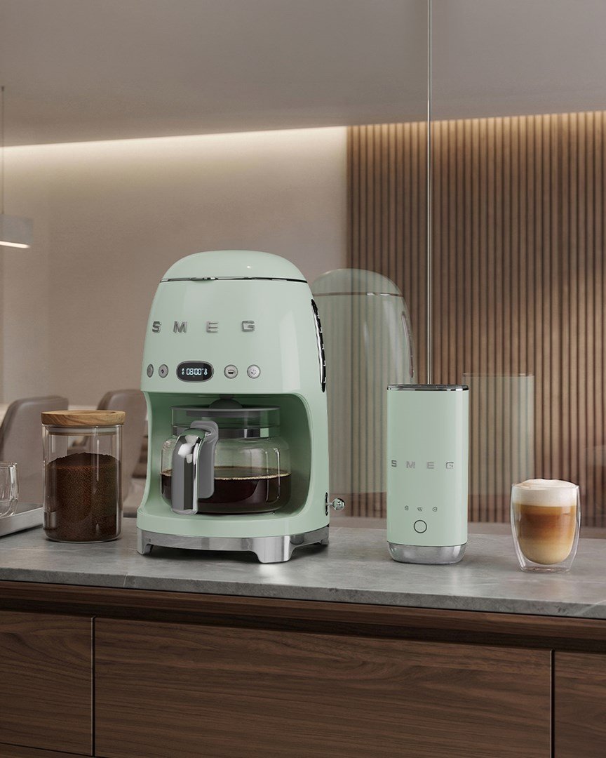 Smeg 50's Style MFF02PGEU Pastelgr�n #25