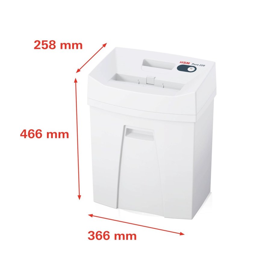 HSM Pure 220 makuleringsmaskine, 35 l, 3,9 mm #5