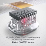 Dark Project DPP_NOVUS_PRO_BB mus Spil Ambidextrous RF Wireless + USB Type-C Optisk 26000 dpi #9