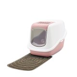 SAVIC Nestor Hvid-Rosa - Lukket kattebakke - 56x39x38,5 cm - 1 stk #6
