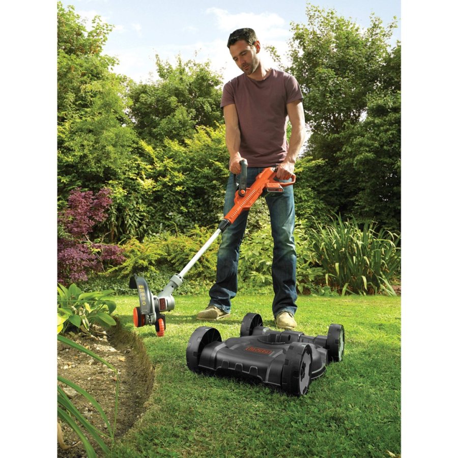 Black & Decker STC1820CM-QW b�rstesk�rer & strengtrimmerer Batteri Sort, Orange, S�lv #3