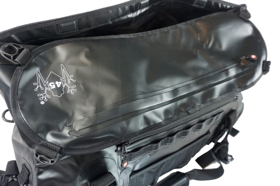 AMPHIBIOUS WATERPROOF BAG VOYAGER II 45L BLACK P/N: BS-2245.01 #13