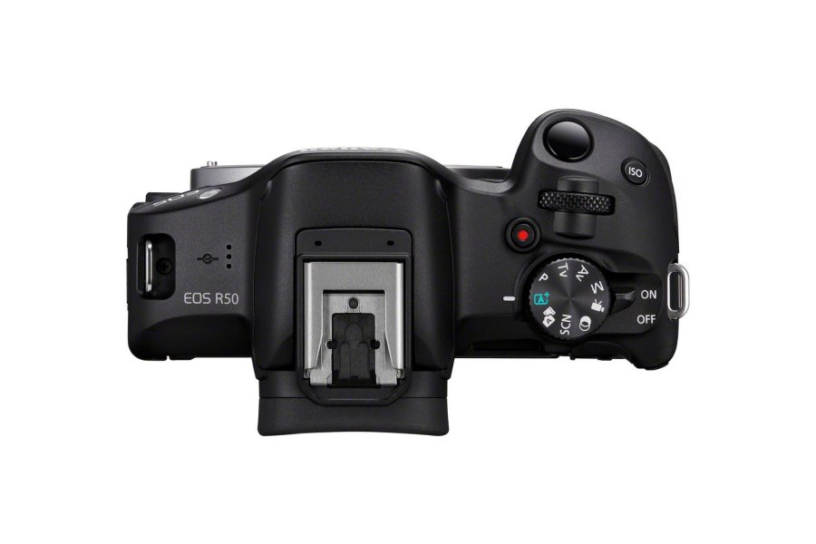 Canon EOS R50, Black + RF-S 18-45mm F4.5-6.3 IS STM Kit MILC 24,2 MP CMOS 6000 x 4000 pixel Sort #10