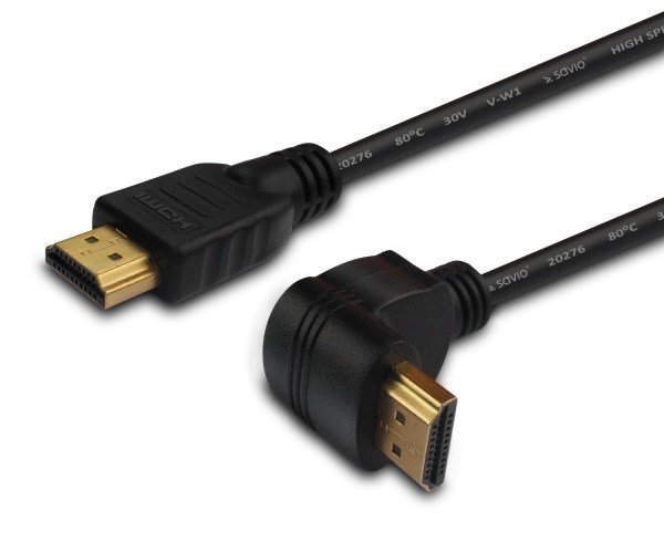 Savio CL-04 HDMI-kabel 1,5 m HDMI Type A (Standard) Sort #1