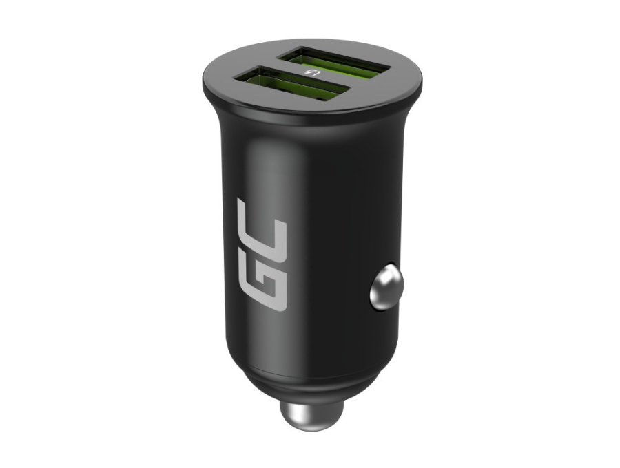 Green Cell biloplader GC PowerRide Nano36 36W 6A 2x USB-A #4