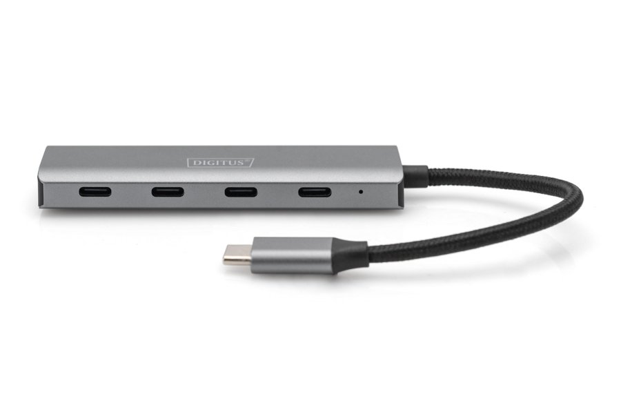 Digitus DA-70246 interface hub USB 3.2 Gen 1 (3.1 Gen 1) Type-C 5000 Mbit/s Gr #4