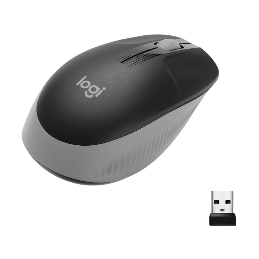 Logitech M190 grey cordless Mouse #5