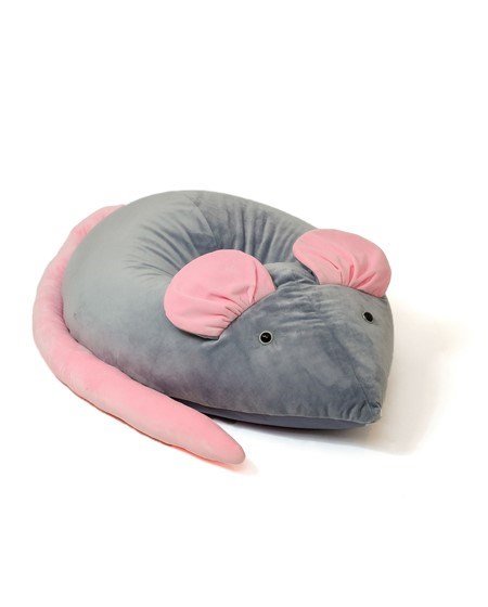 Puf GO GIFT Gr Pink Oxford Mus #1