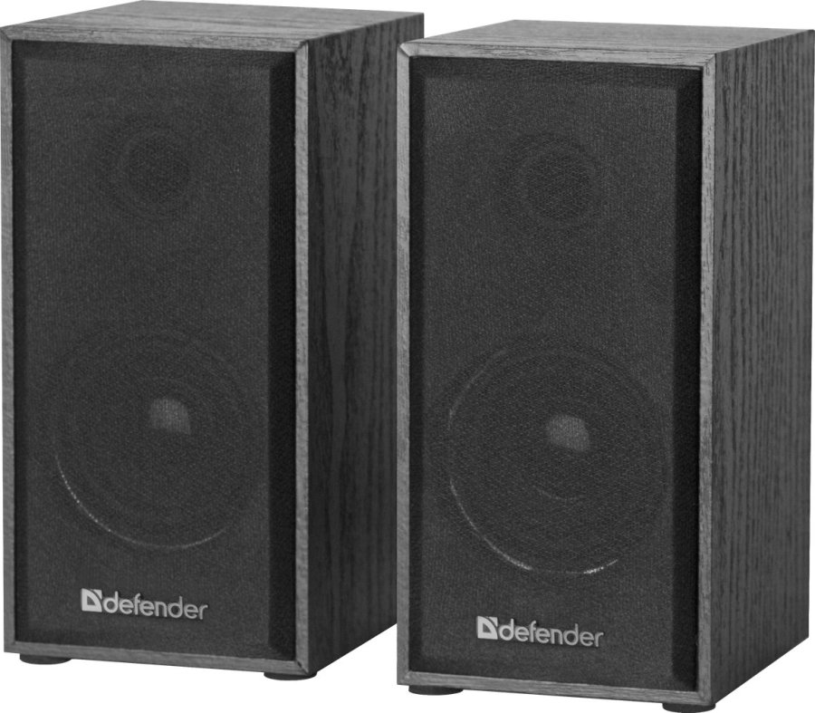 Defender SPK-240 hjttaler Sort Ledningsfrt 6 W #1