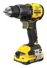 Stanley SFMCD716D2T-QW bor 1900 rpm N�glefri Sort, Gul #1