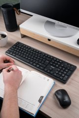 Savio KB-02 tastatur Hjemme/kontor USB QWERTY Sort #16